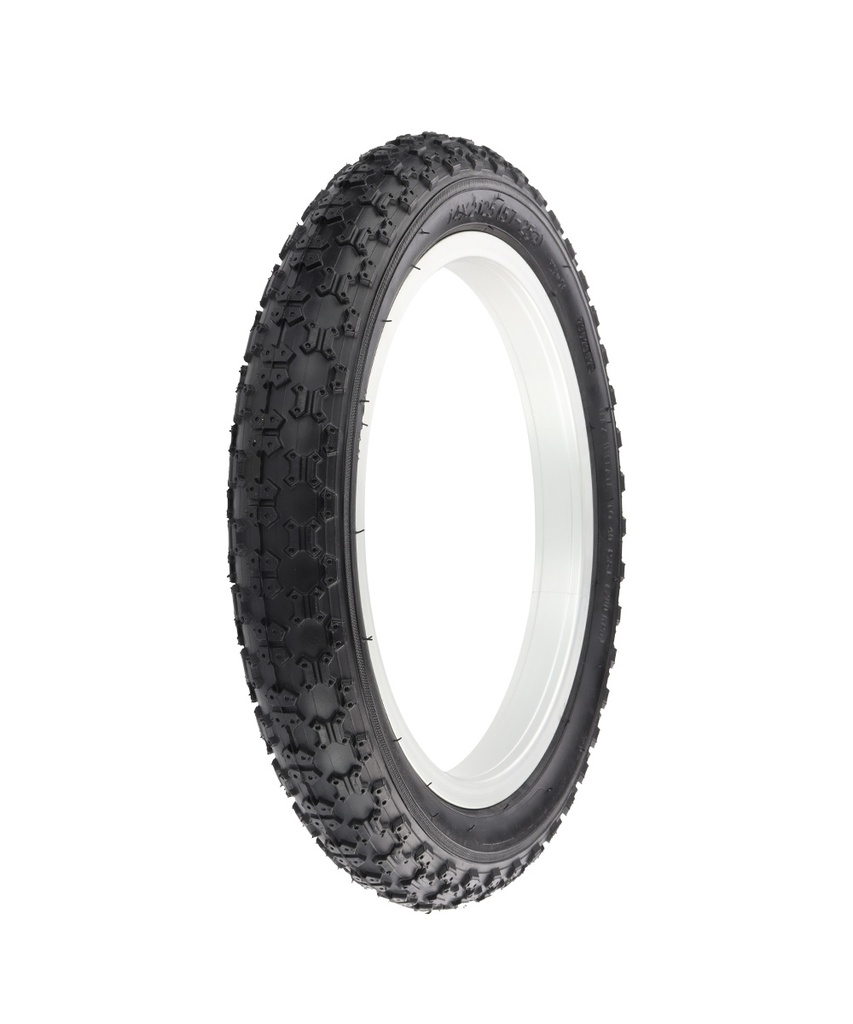 [707102] Tire 14" x 2.125" P-104A Black/Black Sidewall