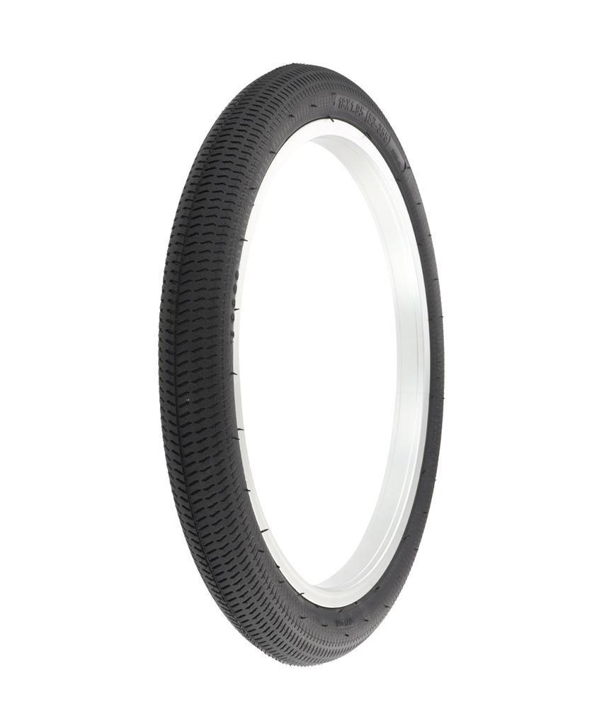 [711124] Tire 18" x 1.95" P-1208 Black/Black Sidewall