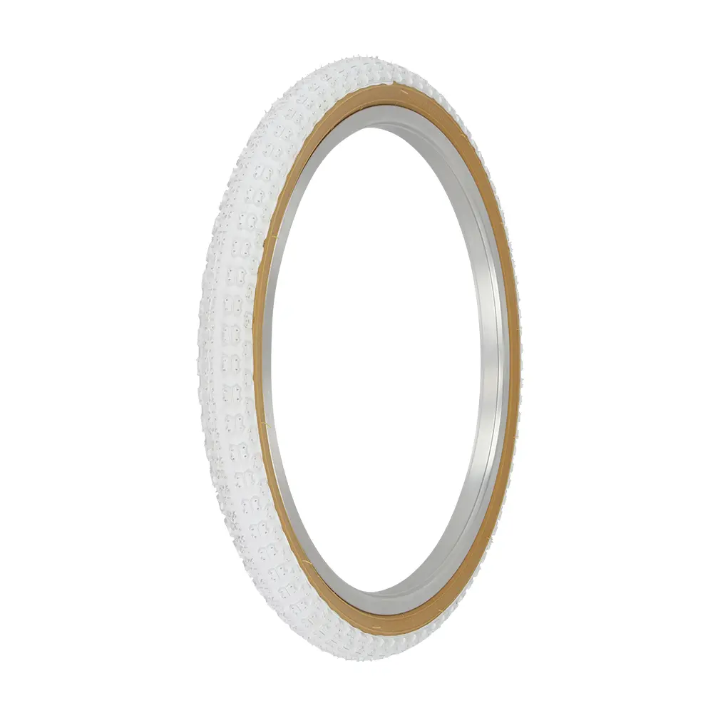 Tire 20" x 1.75" P-104A White/Gum Sidewall
