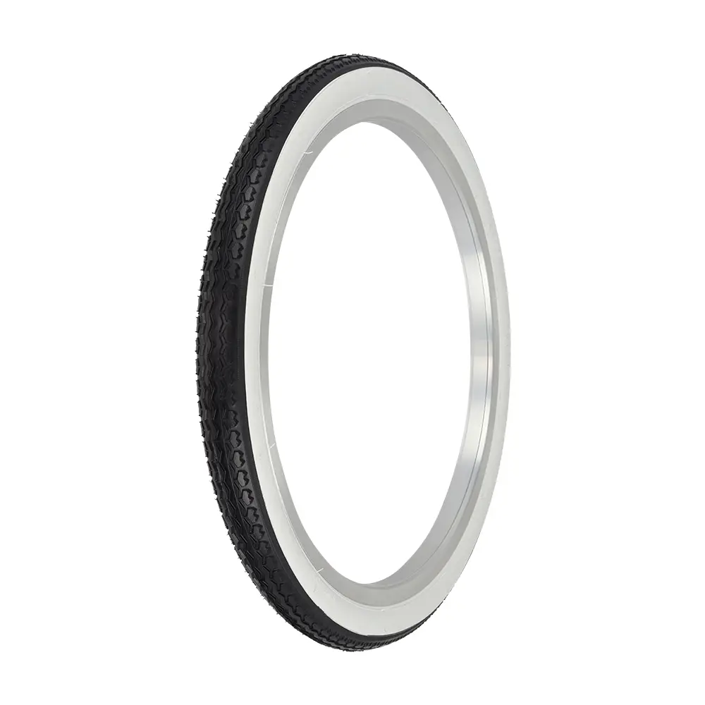 Tire 20" x 1.75" P-1081 Black/White Sidewall