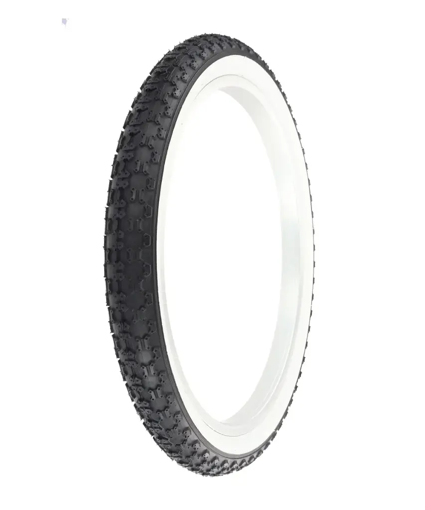 [714457] Tire 20" x 2.125" P-104A Black/White Sidewall