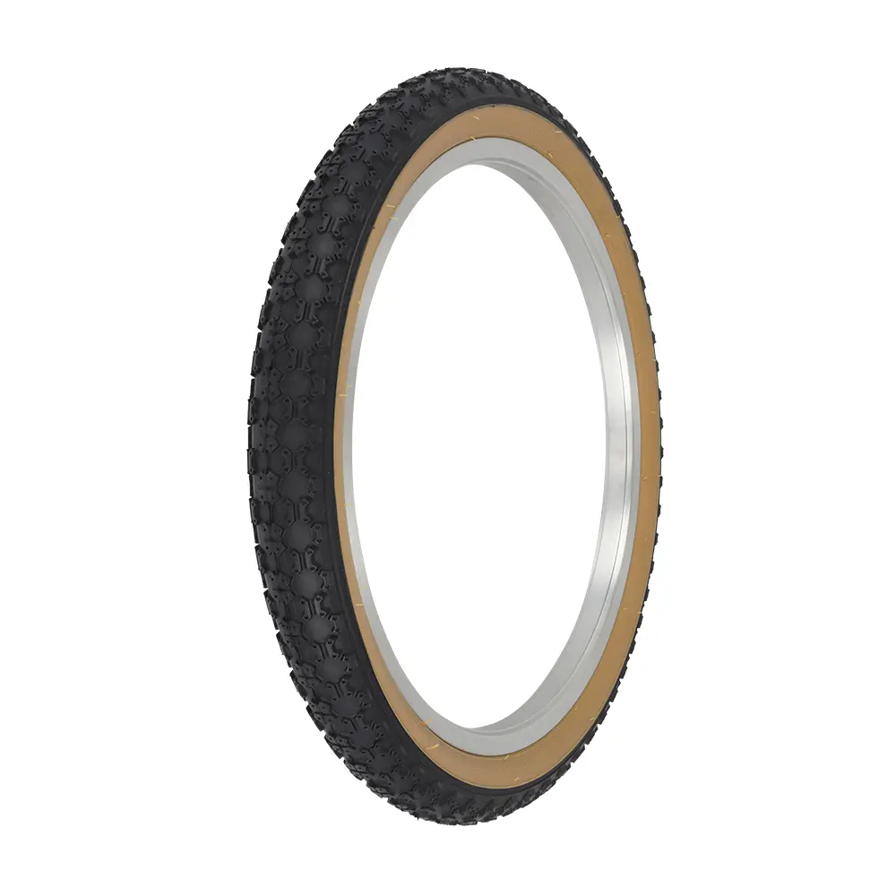 Tire 20" x 2.125" P-104A Black/Gum Sidewall