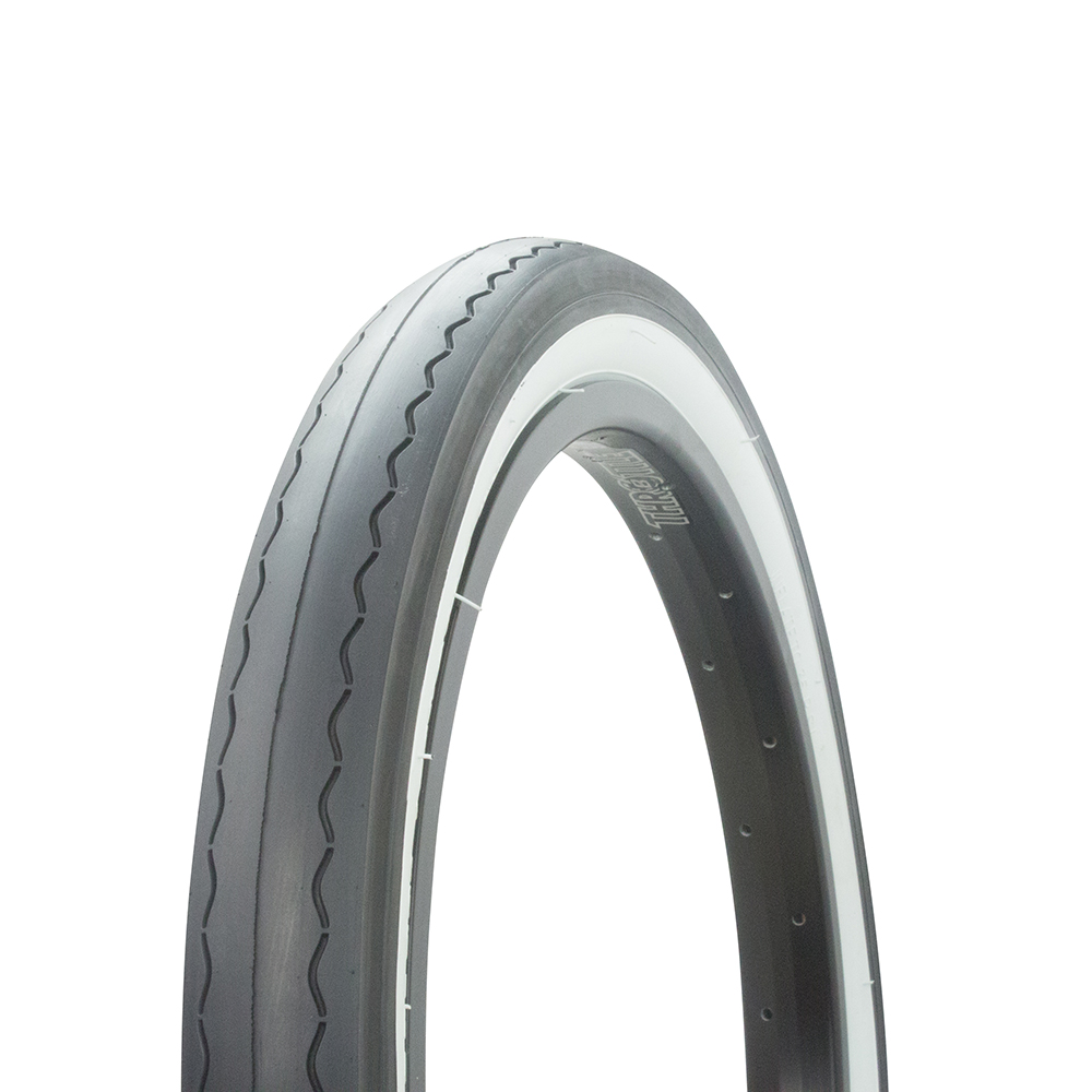 Classic whitewall lowrider bicycle tire