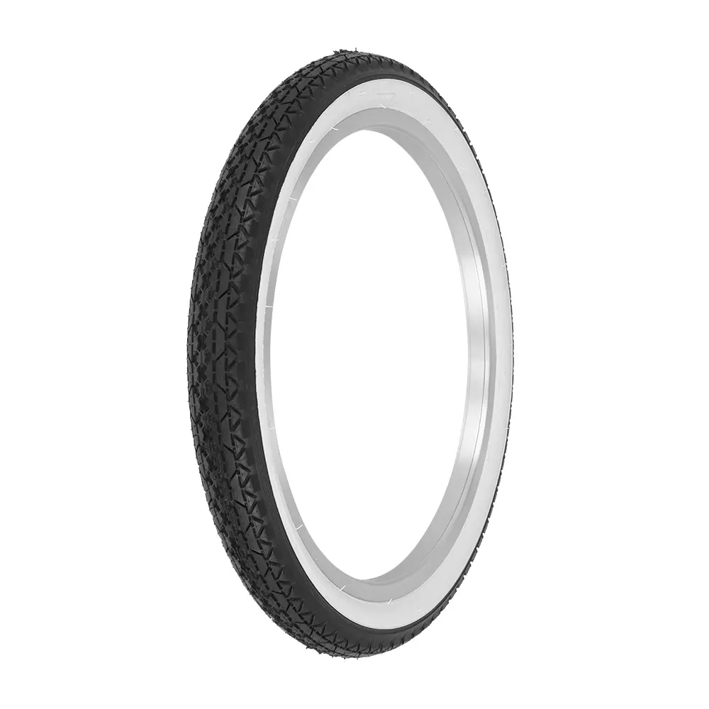 [714577] Tire 20" x 2.125" P-123A Black/White Sidewall