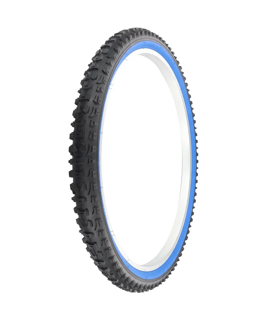 Tire 26" x 2.10" P-103 Black/Blue Sidewall