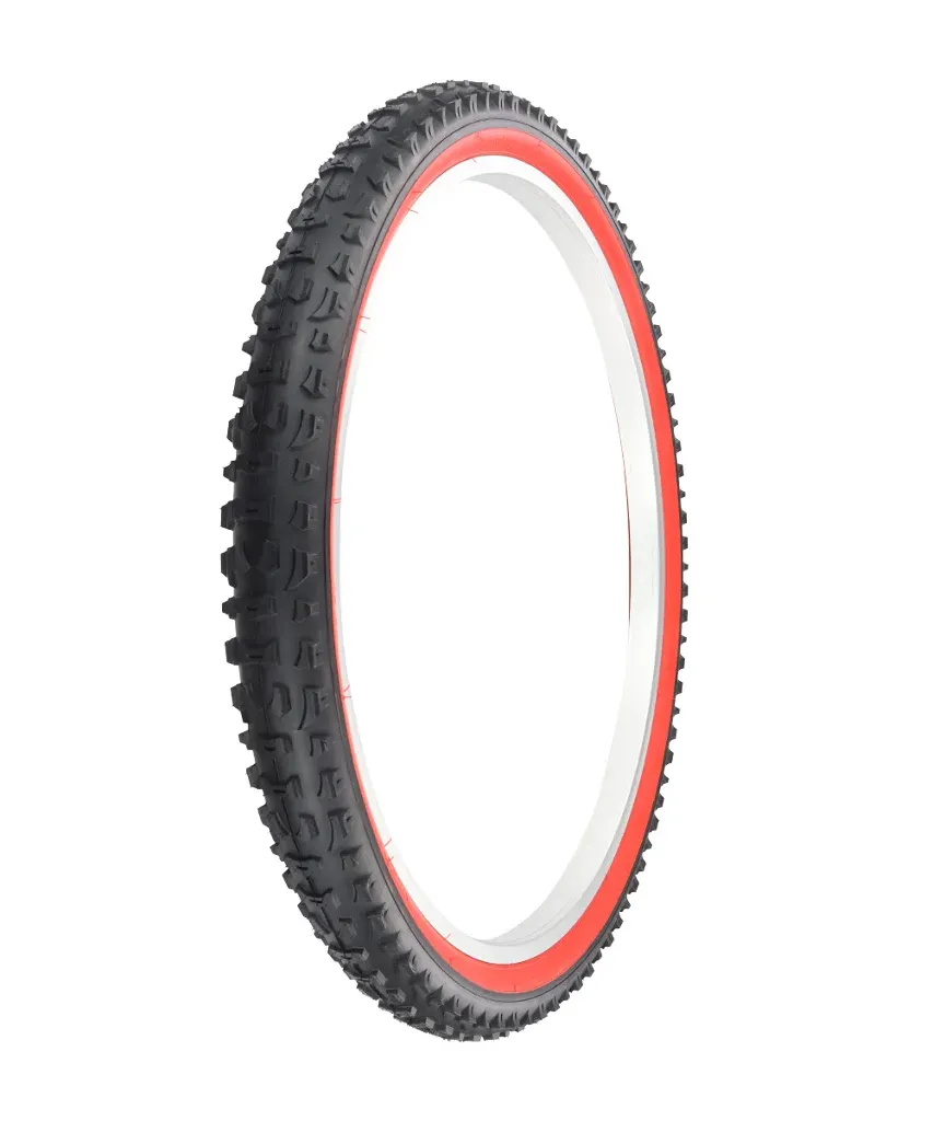 Tire 26" x 2.10" P-103 Black/Red Sidewall