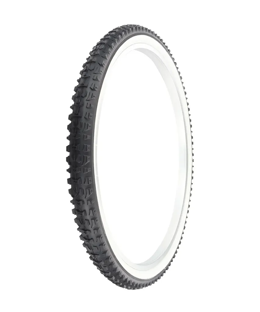 [726254] Tire 26" x 2.10" P-103 Black/White Sidewall