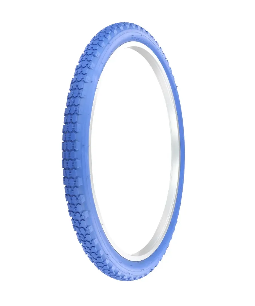 Tire 26" x 2.125" P-1075A Blue/Blue Sidewall