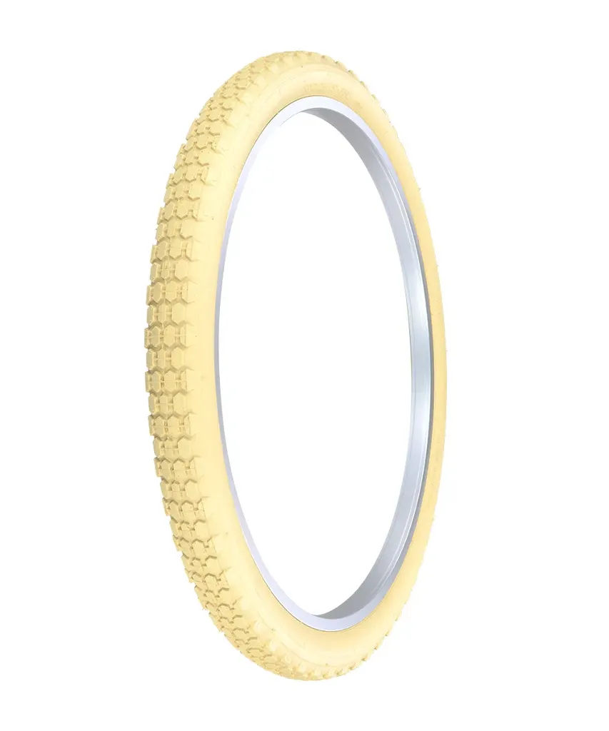 [726430] Tire 26" x 2.125" P-1075A Cream/Cream Sidewall