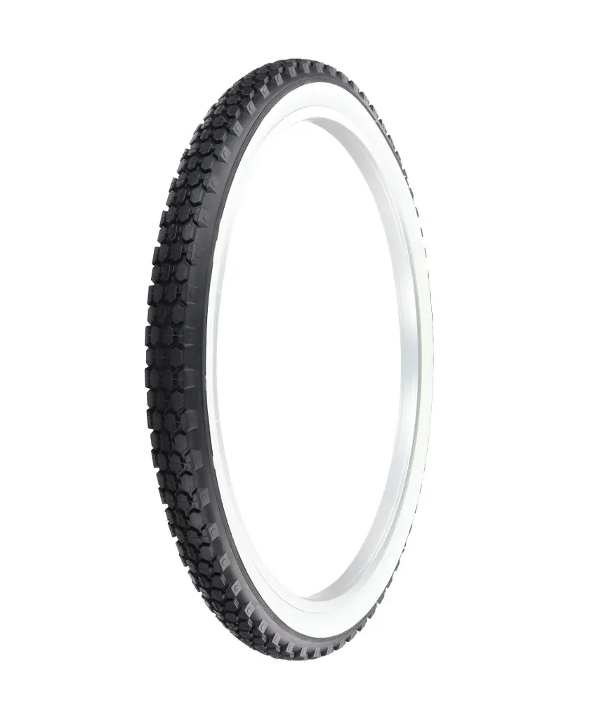 Tire 26" x 2.125" P-1075A Black/White Sidewall
