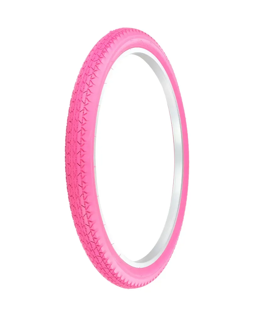 Tire 26" x 2.125" P-123A Pink/Pink Sidewall