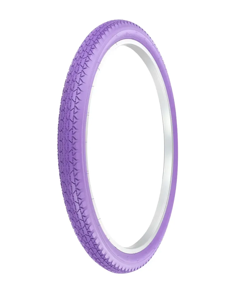 [726530] Tire 26" x 2.125" P-123A Purple/Purple Sidewall