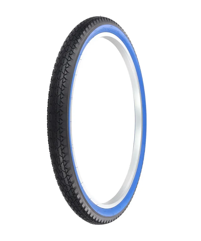[726550] Tire 26" x 2.125" P-123A Black/Blue Sidewall