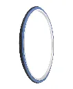 Tire 27" x 1-1/4" P-148 Black/Blue Sidewall