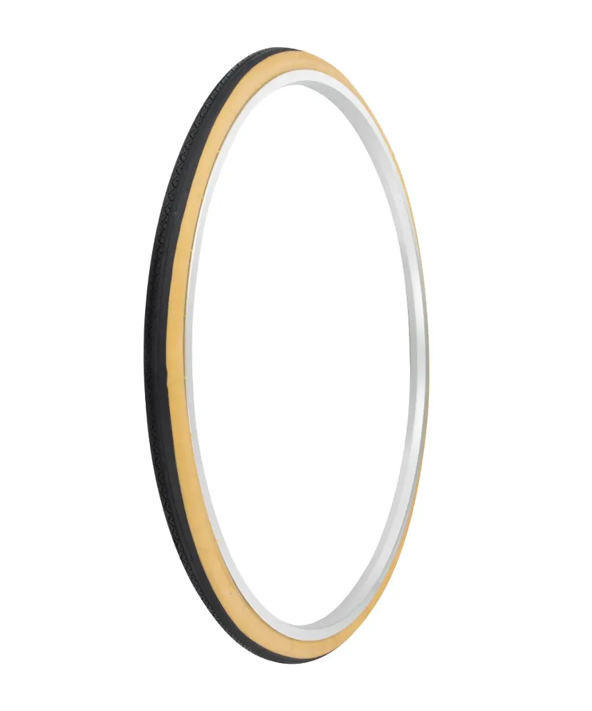 [729165] Tire 27" x 1-1/4" P-148 Black/Gum Sidewall