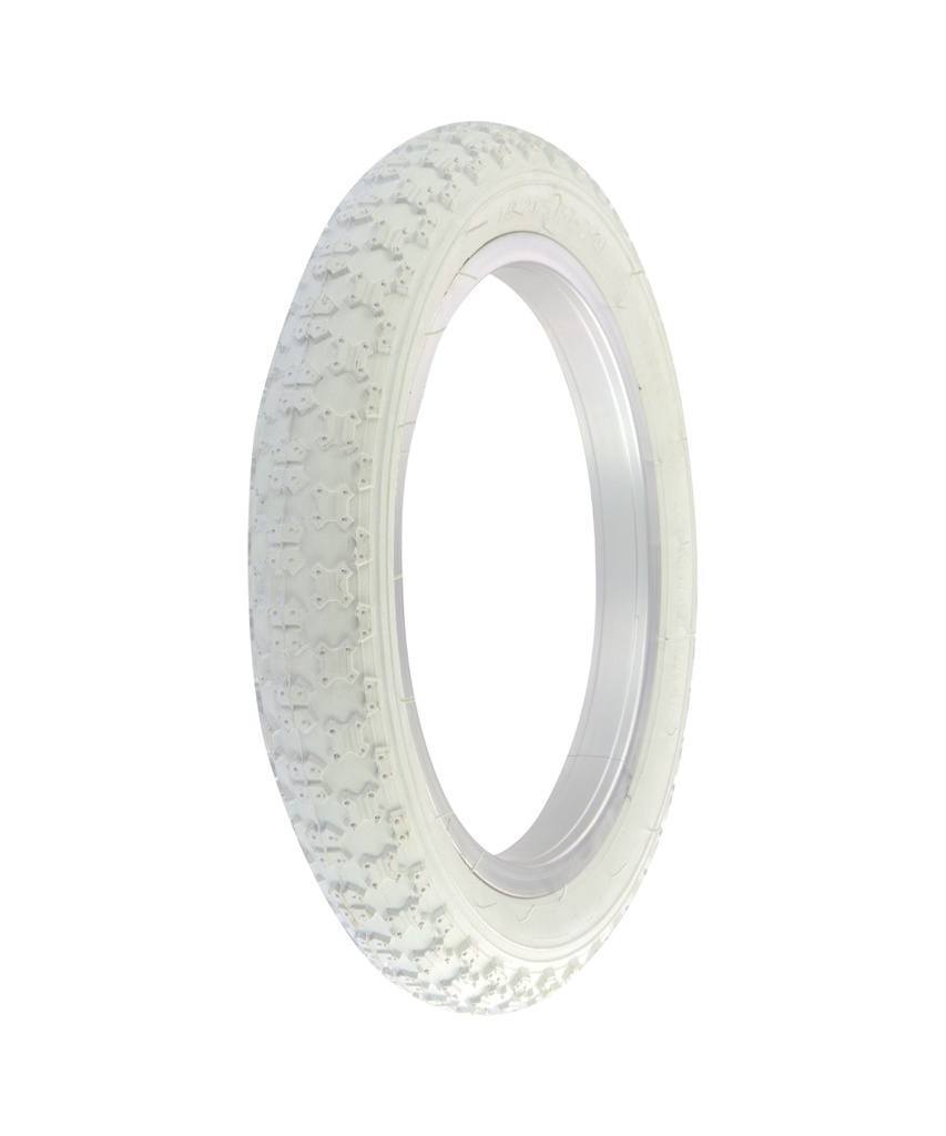 [707103] Tire 14" x 2.125" P-104A White/White Sidewall