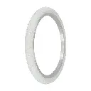 Tire 20" x 1.75" P-104A White/White Sidewall