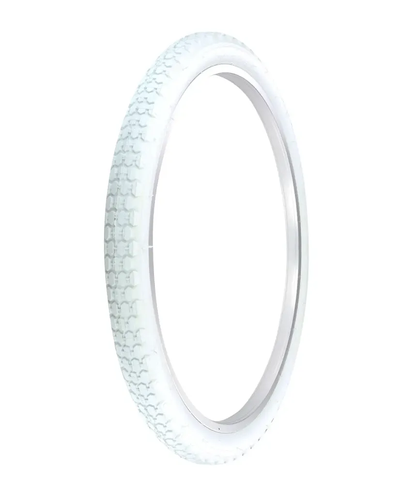 Tire 26" x 2.125" P-1075A White/White Sidewall
