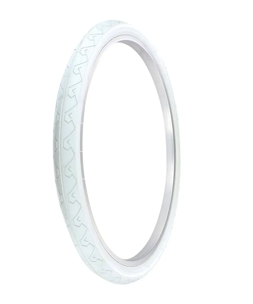 Tire 26" x 1.95" P-1087 White/White Sidewall