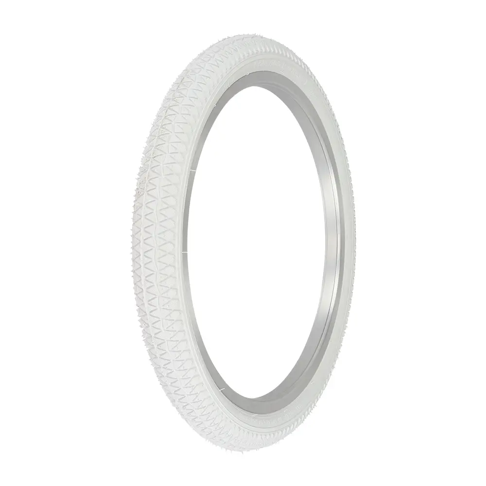 [714252] Tire 20" x 1.95" P-1171 White/White Sidewall