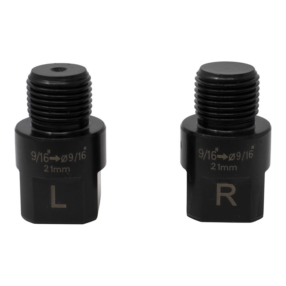 [638912] Pedal Extenders 9/16" 21mm Black