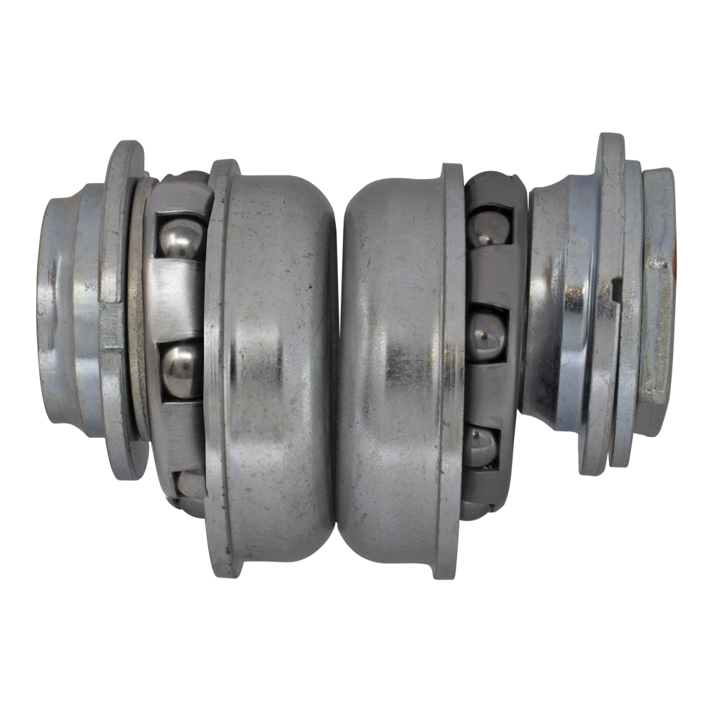 [607097] Bottom Bracket Set 1 Piece Crank 5/16" x 7 24TPI Chrome