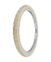 Tire 24" x 2.125" P-123A Cream/Cream Sidewall