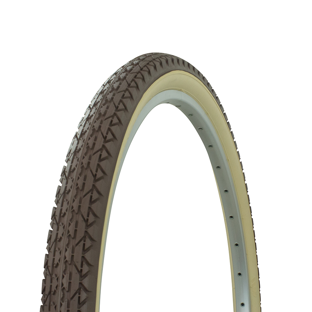 Tire 26" x 2.125" P-123A Brown/Cream Sidewall