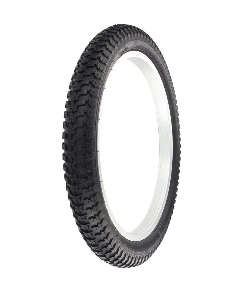 [711245] Tire 18" x 2.125" P-1135 Black/Black Sidewall