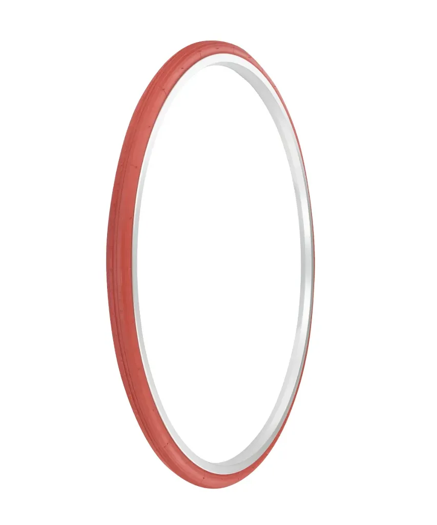 [728352] Tire 700 x 25c P-1035 Red/Red Sidewall