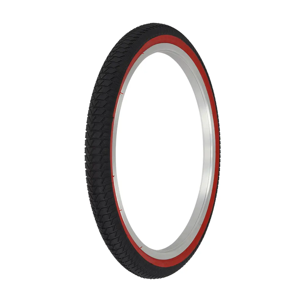Tire 20" x 1.75" P-1064 Black/Red Sidewall