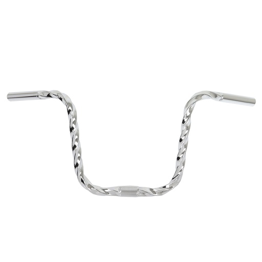 Chrome lowrider handlebars and velour grips